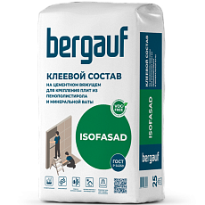 Bergauf Isofasad Клей для плит из пенополистирола и минваты 25 кг/56под