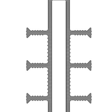 Гидрошпонка АКВАСТОП тип ДЗ-160/50-6/35 (ПВХ-П)